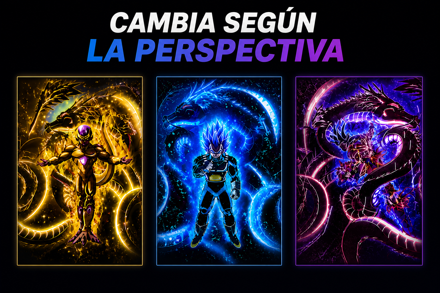 Póster Lenticular 3D Anime